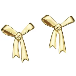 Karen Walker - 9ct Yellow Gold Bow Studs