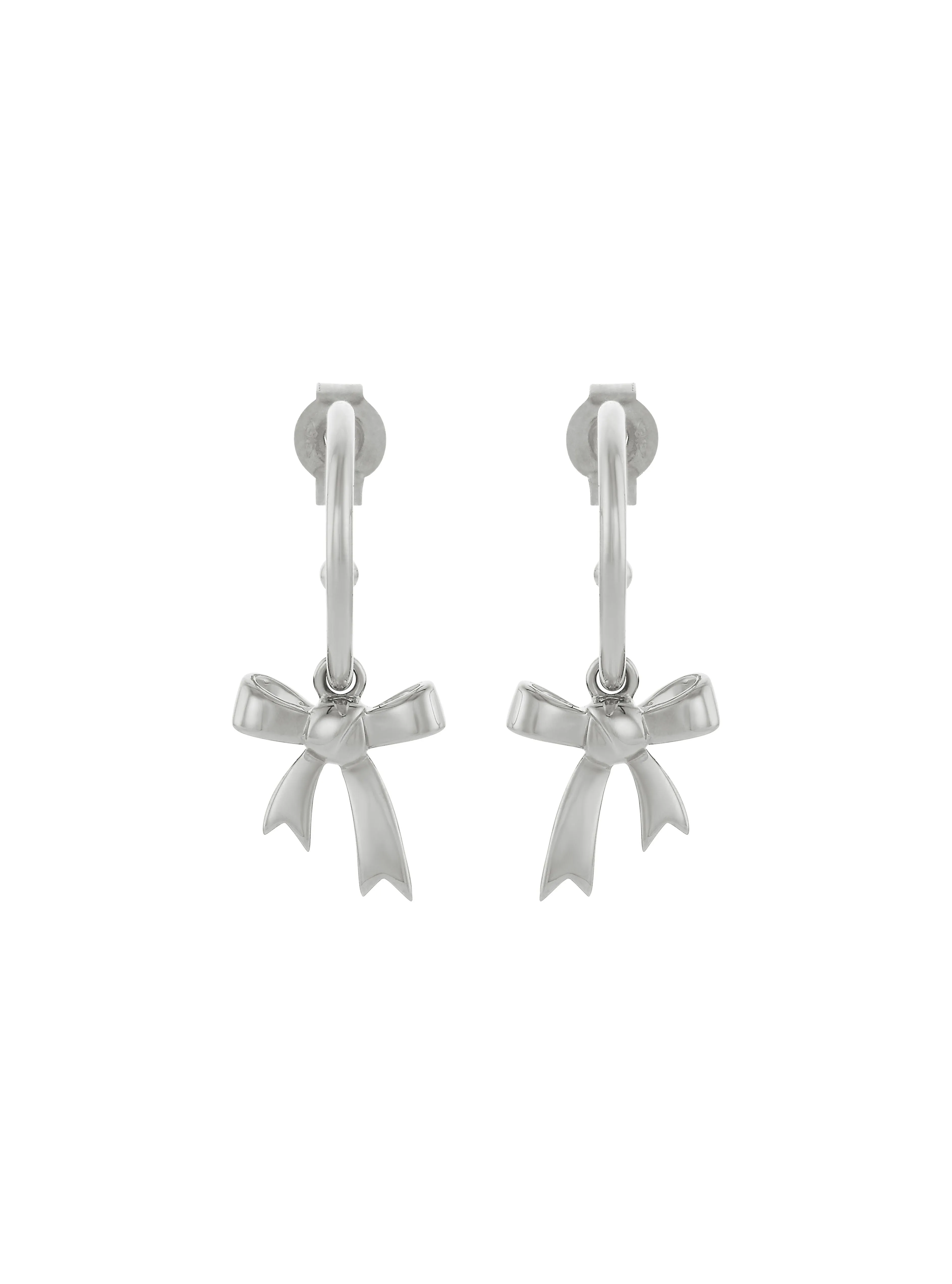 Karen Walker - Bow Hoop Earrings