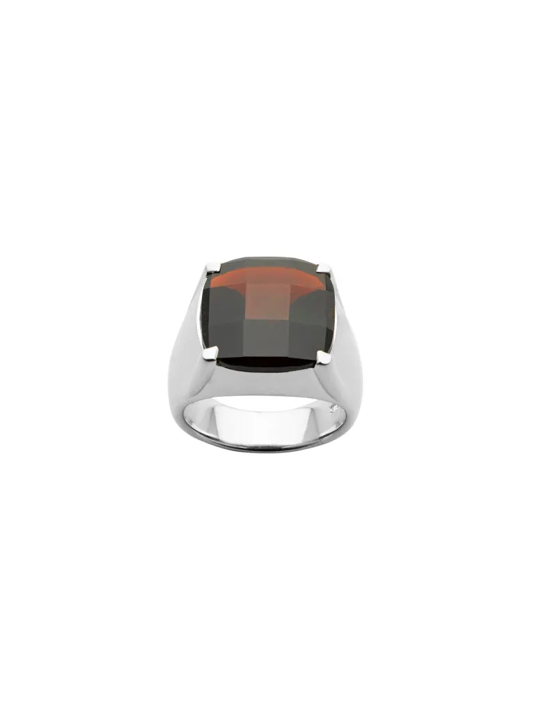 Karen Walker - Chequerboard Garnet Ring
