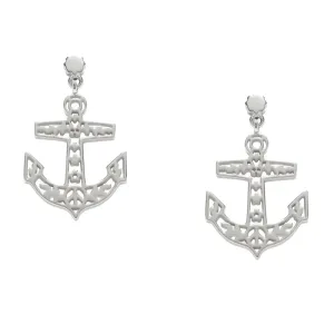 Karen Walker - Filigree Anchor Earrings