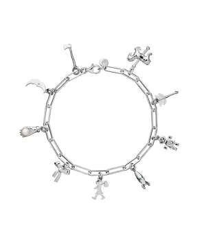 Karen Walker - Full Adventure Charm Bracelet Silver