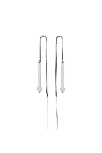 Karen Walker Metronome Earrings - Silver