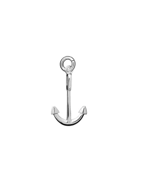 Karen Walker - Mini Anchor Charm Silver