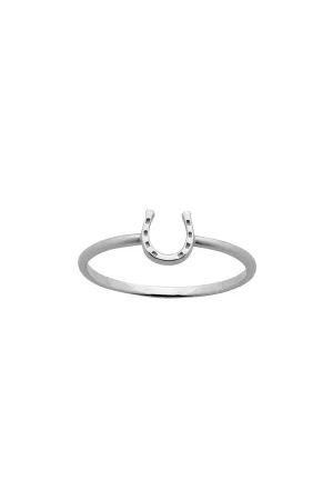 Karen Walker Mini Horseshoe Ring