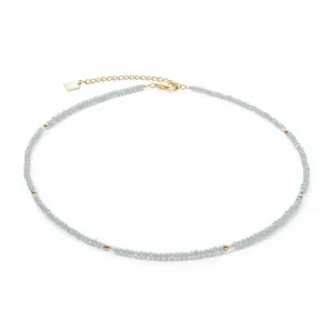 Little Twinkle Gold-Ice Blue Necklace 2033/10-0730