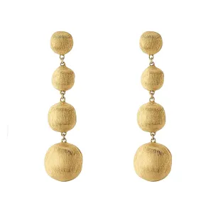 Marco Bicego Africa 18ct Yellow Gold Drop Earrings D