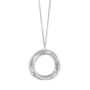 Marco Bicego Goa 18ct White Gold 0.29ct Diamond Necklace D