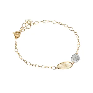 Marco Bicego Lunaria 18ct Yellow Gold Diamond Bracelet