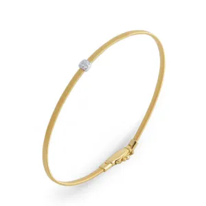 Marco Bicego Masai 18ct Yellow Gold 0.03ct Diamond Bracelet D