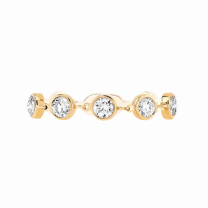 Messika D-Vibes 18ct Yellow Gold Diamond Ring