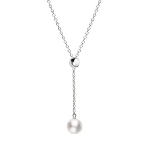 Mikimoto Pearls in Motion 18ct White Gold Akoya Pearl Drop Necklace