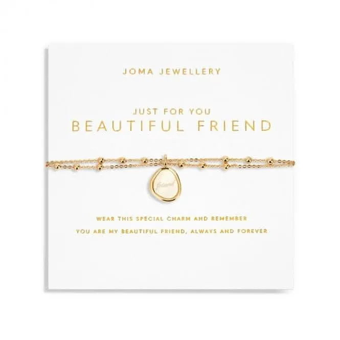 My Moments 'Just For You Beautiful Friend' Bracelet 5783