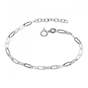 Paperclip Link Chain 7" Bracelet 76812HP