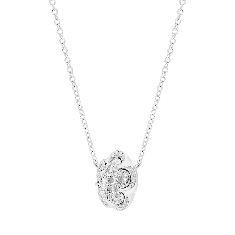 Pasquale Bruni Bon Ton Je T'Aime 18ct White Gold 0.42ct Diamond Necklace D