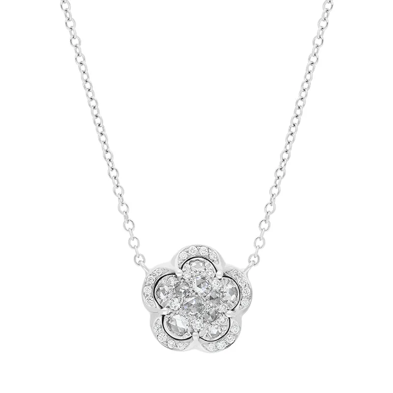 Pasquale Bruni Bon Ton Je T'Aime 18ct White Gold 0.42ct Diamond Necklace D