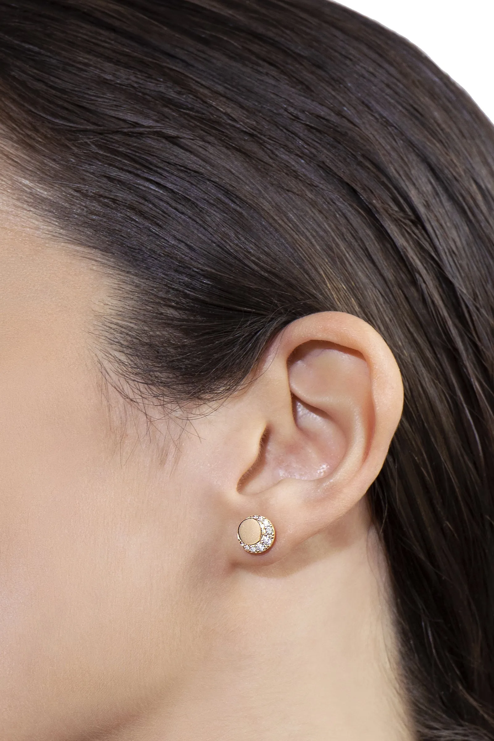 Pasquale Bruni Luce 18ct Rose Gold 0.35ct Diamond Stud Earrings