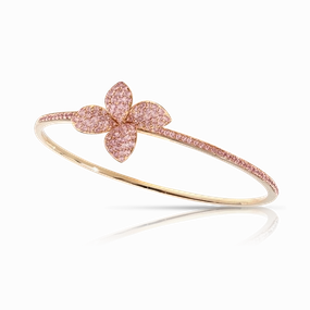 Pasquale Bruni Petit Garden 18ct Rose Gold Pink Sapphire Bracelet D
