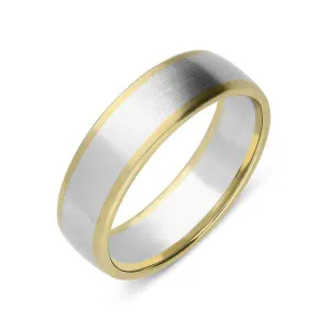 Platinum 6mm Satin Finish Wedding Ring