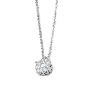 Ponte Vecchio Artemide 18ct White Gold 0.43ct Diamond Necklace