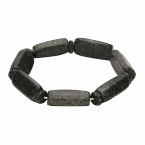 Preseli Bluestone Bar Spacer Elasticated Stretch Bracelet D