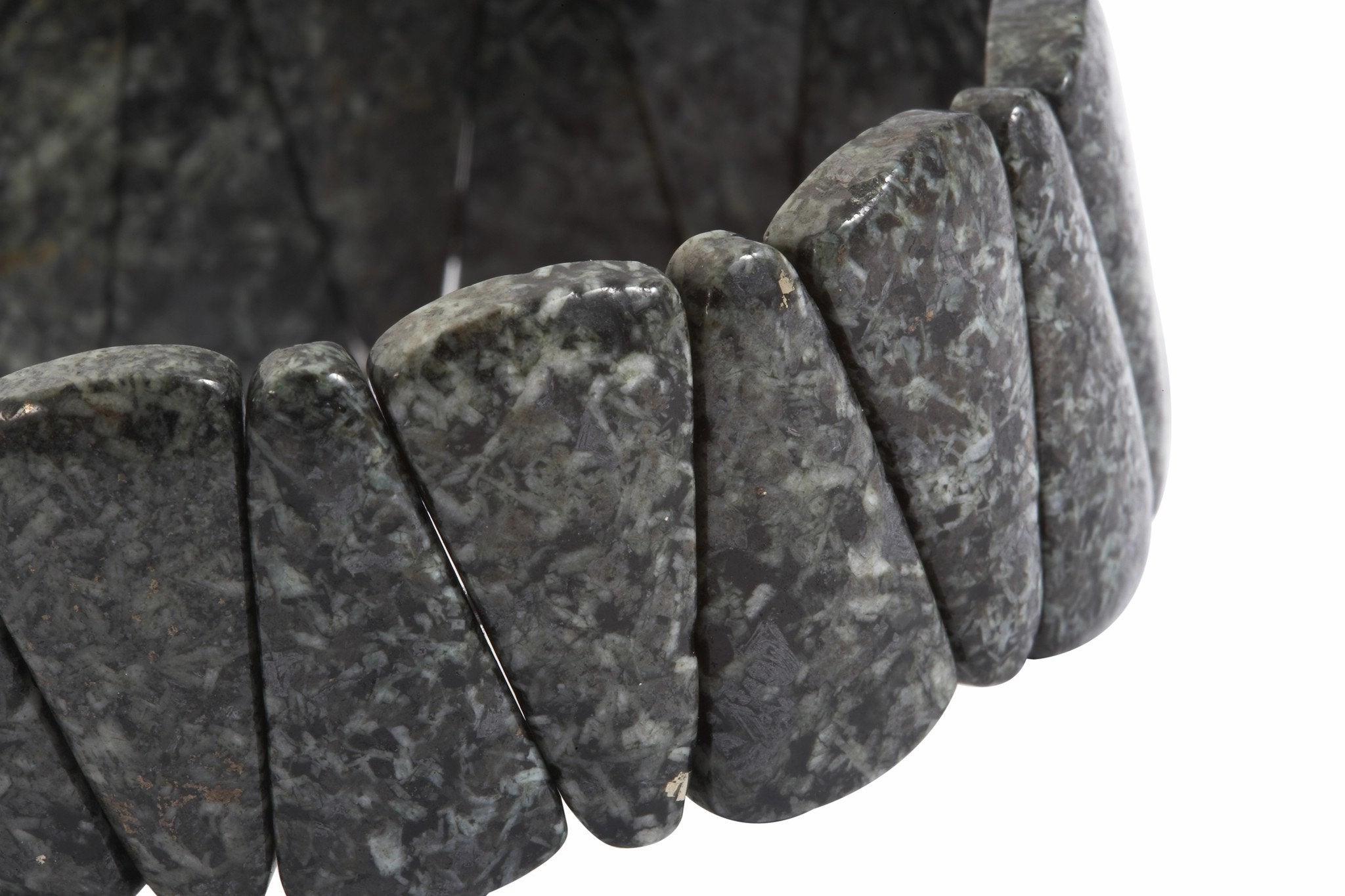 Preseli Bluestone Triangle Stretch Bracelet