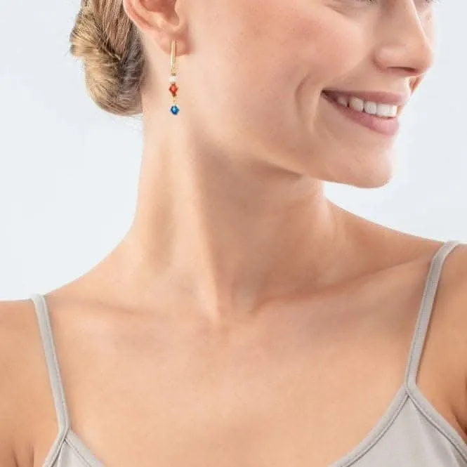 Princess Shape Mix Dopamine Multicolour Earrings 4239/21-1500