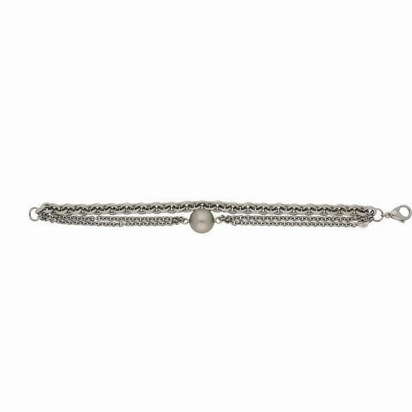 Schoeffel Catwalk Sterling Silver Single Pearl Bracelet D