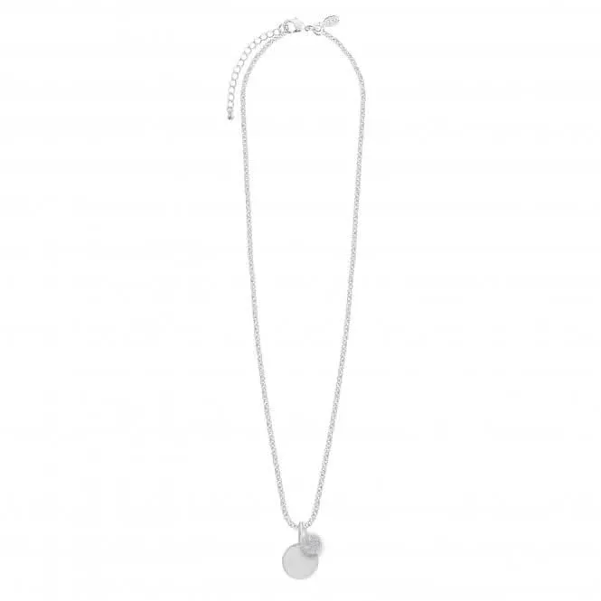 Sentiment Set Birthday Girl Silver Necklace and Earrings Set 4430