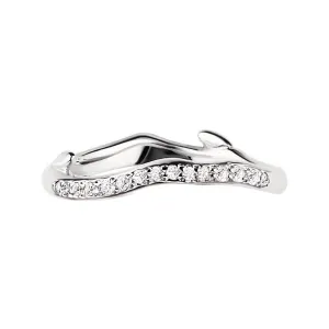 Shaun Leane Cherry Blossom Sterling Silver Diamond Branch Ring