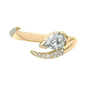 Shaun Leane Entwined 18ct Yellow Gold 0.60ct Diamond Ariana Eternity Ring