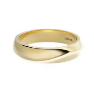 Shaun Leane Entwined 18ct Yellow Gold Wide Vine Wedding Ring
