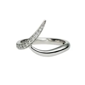 Shaun Leane Entwined Platinum 0.50ct Diamond Outward Wedding Ring