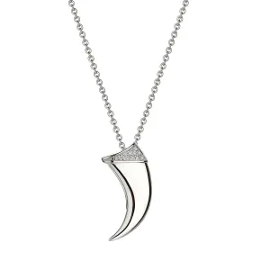 Shaun Leane Talon Claw Sterling Silver Diamond Pendant