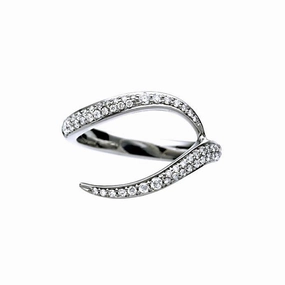 Shaun Leane Entwined 18ct White Gold 0.37ct Diamond Ariana Wedding Ring