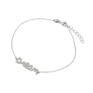 Silver 925 Rhodium Plated Dream Bracelet - BGB00230
