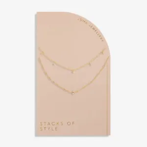 Stacks Of Style Cz Gold 45Cm 40cm   5cm Extender Necklace 6329