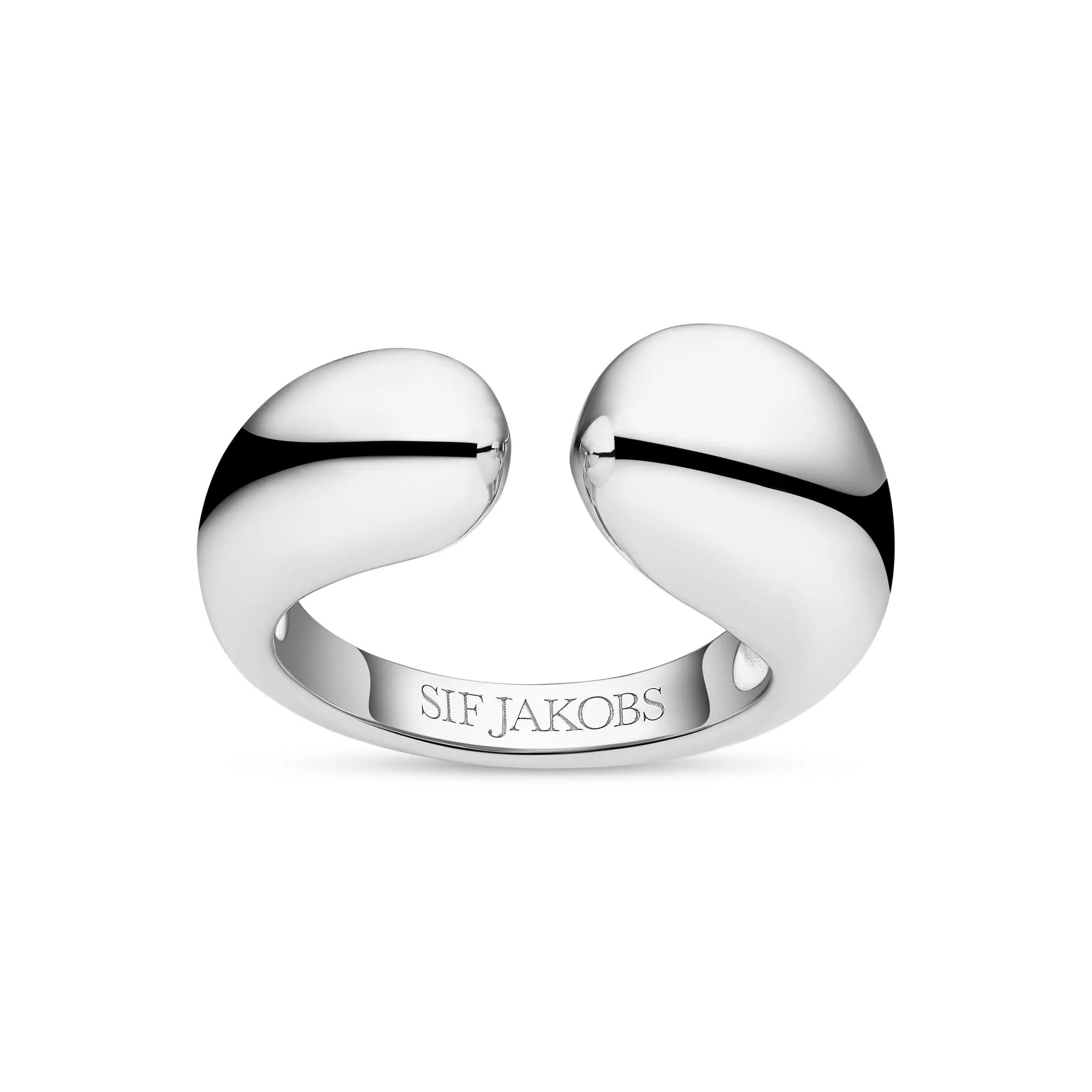 Sterling Silver Goccia Pianura Ring SJ-R2481