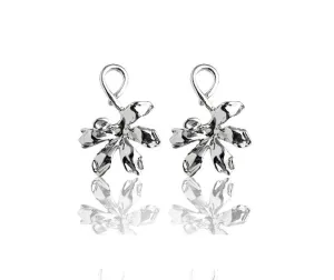 Sterling Silver Naupaka Post Earrings