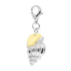 Sterling Silver Small Conch Shell Charm