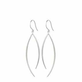 Sterling Silver Medium O Earrings