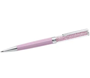 Swarovski Crystalline Ballpoint Pen Purple Chrome Plated Gift