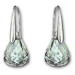Swarovski Earrings Lunar Indian Sapphire Pierced