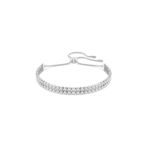 Swarovski Matrix Tennis Rhodium Plated Crystal Bracelet