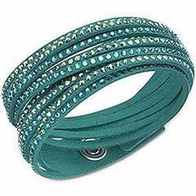 Swarvoski Bracelet Slake Emerald Multi