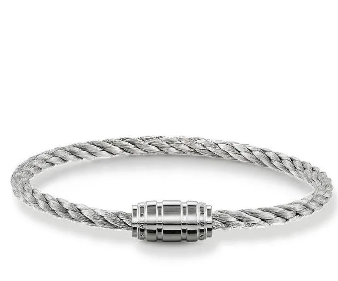 Thomas Sabo Bracelet Rebel At Heart Silver 19cm D