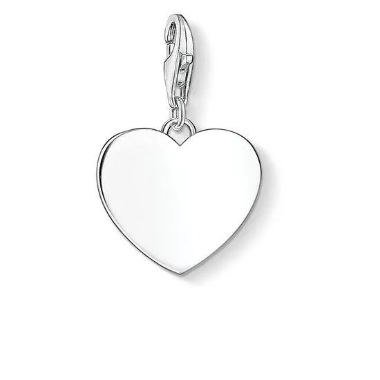 Thomas Sabo Charm Club Sterling Silver Heart Charm