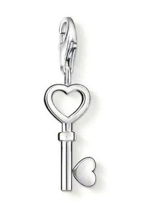 Thomas Sabo Charm Club Sterling Silver Key Charm