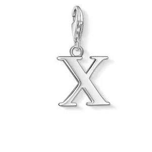 Thomas Sabo Charm Club Sterling Silver Letter X Charm D