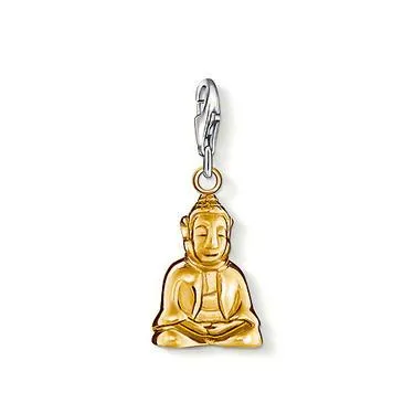 Thomas Sabo Charm Club Yellow Gold Buddha Charm D