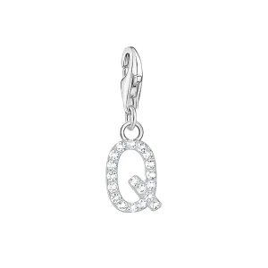 Thomas Sabo Charmista Sterling Silver Letter Q Charm Pendant